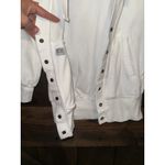 Nike Hoodie Y2K VTG Gray Tag Women's XS White Terry Cloth Button Sweatshirt Photo 4