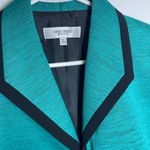 Jones Studio  Teal Blazer with Black Accents Photo 10
