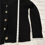Hudson Jeans Hudson Los Angeles heavy black knit cardigan M Photo 5