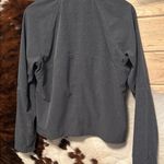 CALIA by Carrie Underwood Woven Full Zip Light Jacket Caviar Heather Size Medium Gray Photo 6