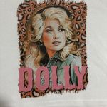 Dolly Parton Cropped Tank White Size L Photo 1