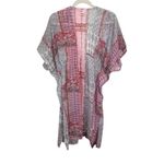 Arden B  Women One Size Kaftan Tropical Beach Cover Up Sheer Lightweight Paisley Photo 5