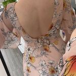 Lulus Pink Floral Dress Photo 1