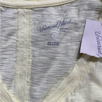 Universal Threads Butter Yellow V-Neck Cotton Short Sleeve Midi Dress with‎ Front Slit Size Small Photo 4