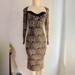 Salty  women’s leopard print dress size small adjustable straps on the back Photo 6