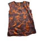 The Limited  Paisley Print Layering Tank/shell Size S Career Satin Photo 3