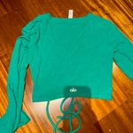 Alo Yoga Ribbed Cinch Top Xs Photo 5
