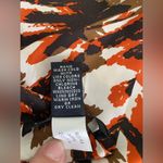 Banana Republic 100% Silk Shawl Wrap Stole Long Scarf Autumn Orange Brown OS Photo 4