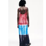ZARA NWT  TIE DYE BLOGGERS FAV MAXI DRESS MEDIUM Photo 4
