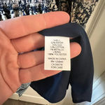 Intermix 855  Lana Floral Smocked Mini Dress Size 2 Color Blue Photo 7