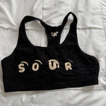 Olivia Rodrigo Sports Bra Merch Black Size L Photo 0