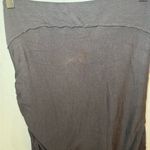 Free People  GRAY TAUPE XS ASYMMETRICAL SKIRT SIDE RUCHING Photo 8