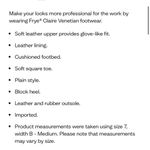 Frye NWB  Women's Claire Venetian Leather Loafers white size 6.5M 1708 Photo 1