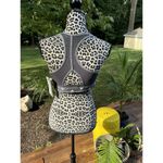 Adidas  Women's Sports Bra Grey Size L Medium Support POWER REACT NEW Photo 1