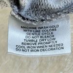 One Step Up Pullover Sweater Womens Size L Gray Black Striped Drop Shoulder Size L Photo 9