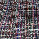 Halogen  colorful black tweed midi pencil skirt woman’s 6 EUC Photo 1