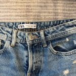 ZARA  Mid-Rise Jeans Straight Leg Photo 2
