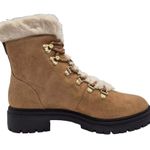 J.Crew Women's Faux Fur Winter Hiking Boots Size 10.5 Chestnut Brown Photo 3