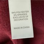 Cuddl Duds  NWOT Lightweight Fleece Stretch Zippered Vest with Pockets Red Small Photo 4