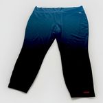 Peace Love World  High Waisted Leggings‎ Size 1x Full Length Ponte Knit Black Photo 0