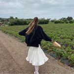 Free People  Easy Street Tunic in Black Size Small Photo 1