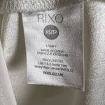 RIXO Bridal Libby Ivory Satin Bow Sleeveless Mini Dress Size XS Photo 11