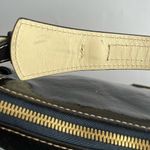 Dooney & Bourke Patent Leather Shoulder Hobo Bag - Charcoal Photo 3