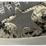 Steve Madden NEW  Amalfi Womens Metallic Python Snake Star Sneakers Size 8 Photo 2