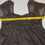 Draper James Elegant Brown Shimmer short Dress. #101 Photo 11