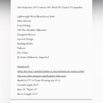 Source Unknown  Tova Off Shoulder Knit Nude top  contemporary fall casual rare Photo 8