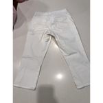 Bandolino VTG 00s White Capri Pants Sz 8 Knickers Preppy Lagenlook Coastal Photo 3