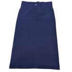 Balance Athletica  The Linear Midi Skirt Sculpting Body Con Blue‎ Size Small Photo 2