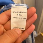 MELLODAY  Blue Floral Asymmetrical Midi Skirt Photo 2