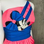 Vintage 86 rare Disney Minnie Mouse Mike benet formals ball gown dress 10 unique Blue Photo 1