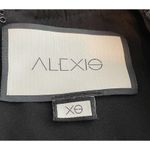 Alexis  Lucasta Black Lace Ruffled Ruched Steampunk Goth Cocktail Maxi Dress XS Photo 10