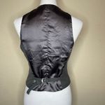 Zenana Outfitters Grey Button-Front Vest Size M Workwear Business Attire Photo 3