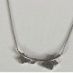 925 Sterling Silver Pavé CZ 2 Mom+ Baby Butterflies Pendant 16" + 2" Necklace Photo 3