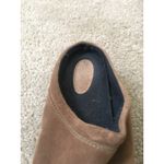 Lands' End Men Women's Suede Leather Clogs Shoes Size 8 Brown Photo 4