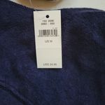 Aerie NWT Offline by Terry Cloth Crop Top Bralette Sports Bra Navy Blue - M Photo 5