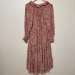 Free People NEW  Feeling Groovy Dress Size XS Oversized Paisley Floral RARE Photo 6