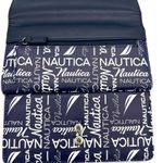 Nautica navy blue logo snap wallet Photo 6