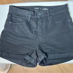 Old Navy Shorts Womens Size 10 black OG Straight High Rise Photo 0