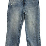 Liverpool  Women's ECO Logical‎ Distressed Denim Jeans Cropped Cuffed Hem 8/29 Photo 0
