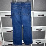 Love Trend Y2K Braided Waist Wide Leg Jeans Size 7 Blue Photo 2