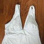 ANDIE The Mykonos One Piece Ribbed Swimsuit White plus size XXL NWT Photo 4