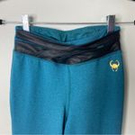 Marvel Disney  Her Universe Teal Black Loki Leggings Active Pants XS Photo 1