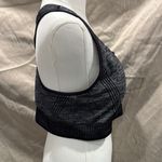 Avia Black and Gray Racerback Sports Bra with Moisture-Wicking Fabric Photo 3