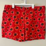 Lands' End Lands’ End Women’s Floral Poppy Print Shorts. Size 20 Photo 0