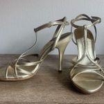 Cole Haan Lelia Pale Gold Air Strap Heels Photo 0