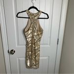 Parker  Revolve gold sequin bodycon mini dress party holiday new‎ year XS wedding Photo 8